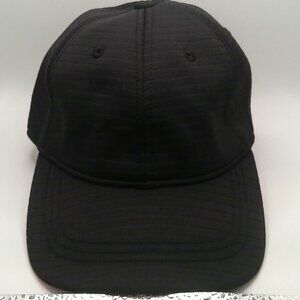 Lululemon Fast and Free Ripstop Running Hat Black OSFM Strapback